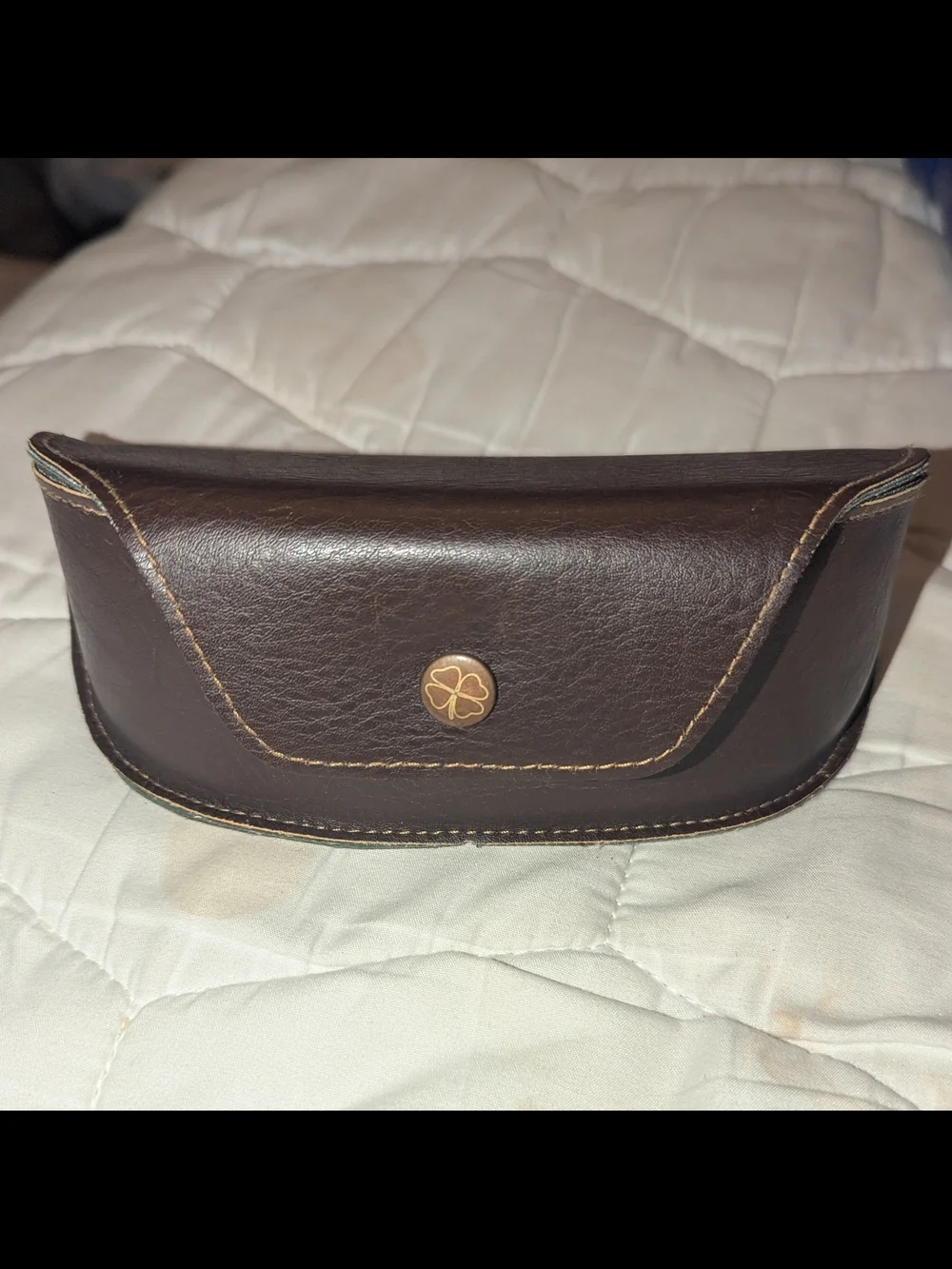 Lucky Brand Leather Sunglasses Case
